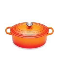Le Creuset Cocotte Fonte Ovale Volcanique 29 Cm