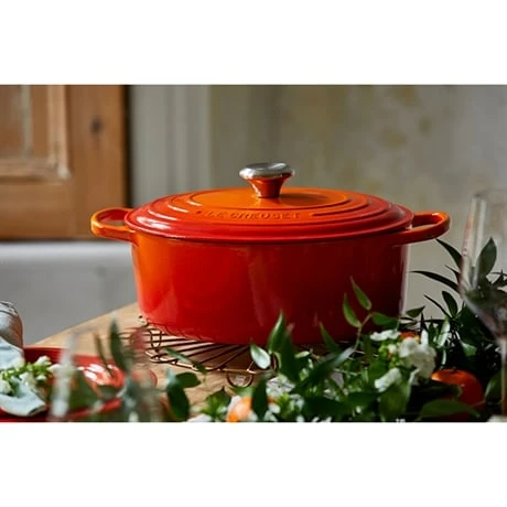 Le Creuset Cocotte Fonte Ovale Volcanique 29 Cm – Image 4