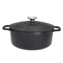 Cocotte Sublime Fonte Rond 6,1 L 28 Cm Noir