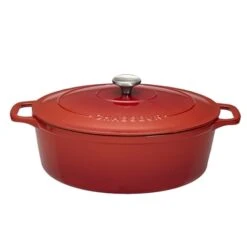Cocotte Sublime Fonte Ovale 6 L 31 Cm Rubis