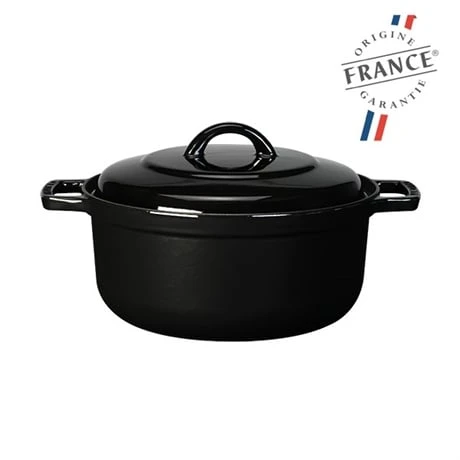 Invicta Cocotte Bistrot Noir 2 à 4 Personnes 20 Cm – Image 3