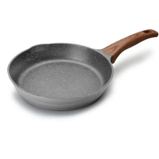 Poêle Stilo Avec Poignée Imitation Bois 28 Cm