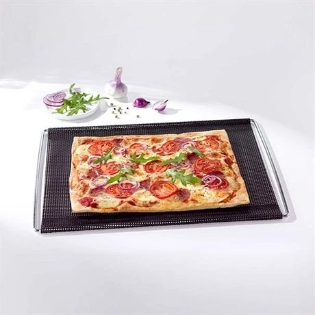 Grille De Cuisson Extensible Avec Feuille Perforée Anti-adhérente 41 à 49 Cm – Image 2