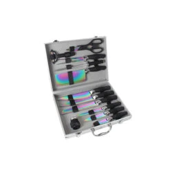 Valise 12 Pièces Lames Revêtement Titane