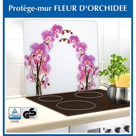 Protection Murale En Verre Orchidée – Image 2