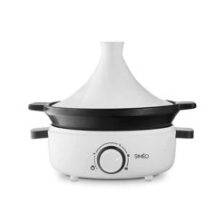 Tajine électrique Céramique 4 Personnes 1000 W Blanc