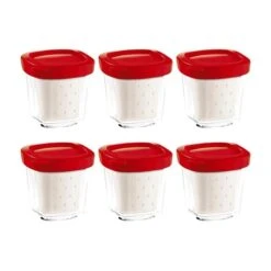 Set De 6 Pot Yaourt Multi Délices